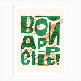 No. 2 Bon Appetit! Art Print