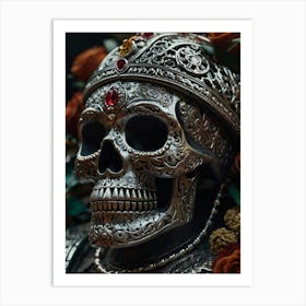 Skull Of The Dead Art Print