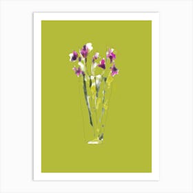 Flowers In A Vase 4 Art Print