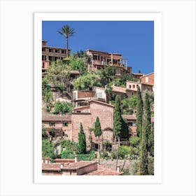 Deia Mallorca Village On A Hill Art Print