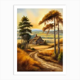 Country Road 10 Art Print