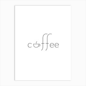 Coffee Logo Affiche