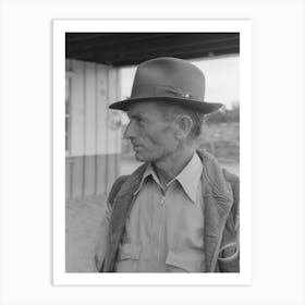 Farmer, Pie Town, New Mexico By Russell Lee Art Print