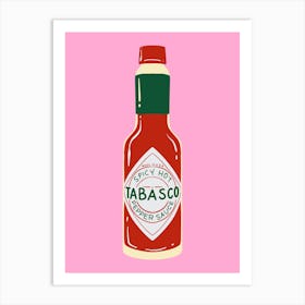 Tabasco Hot Sauce Art Print