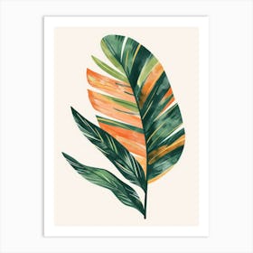 Tropical Leaf 3 Art Print