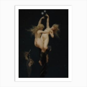 Twin Stars – Luis Ricardo Falero (Spanish, 1851 – 1896) Art Print