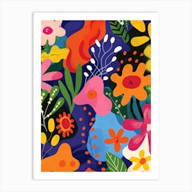 Floral Pattern 17 Art Print