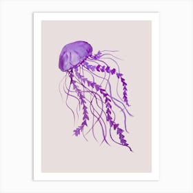 Purple Jellyfish 2 Póster