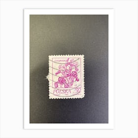 Postage Stamp 7 Art Print