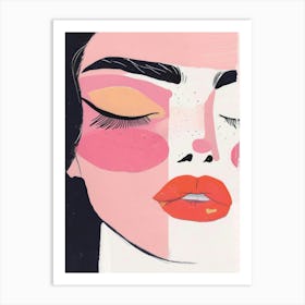 Portrait Of A Woman 380 Art Print