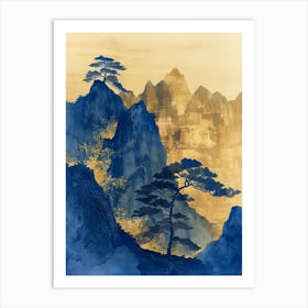 Chinese Mountains 72 Art Print