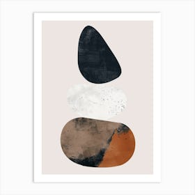 Puerto Princesa Stone Park Bauhaus Minimalist Art Print