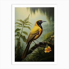 Tropical Symphony: Wilson's Bird-of-Paradise Decor Art Print