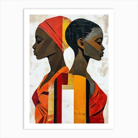 African |The African Woman Series Art Print