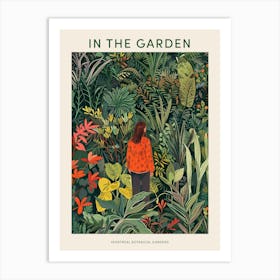 In The Garden Poster Montreal Botanical Gardens 1 Art Print