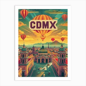 Cdmx Mexico Art Print