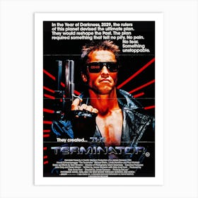 Terminator, Wall Print, Movie, Poster, Print, Film, Movie Poster, Wall Art, Art Print