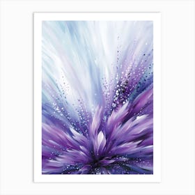 Purple Flower 2 Art Print