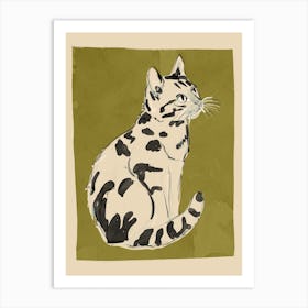 Cat 14 Art Print