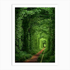 Tunnel Of Love Art Print