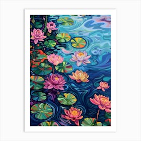 Water Lilies 3 Art Print