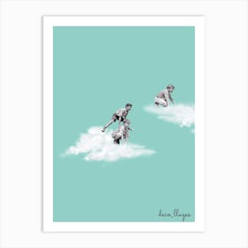 Nuages Art Print