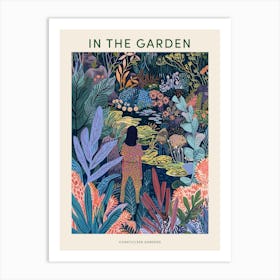 In The Garden Poster Chanticleer Gardens Art Print