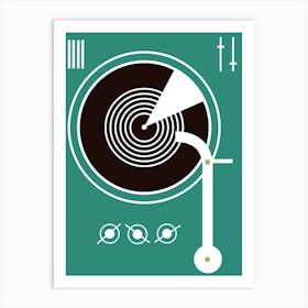 Turntable Art Print