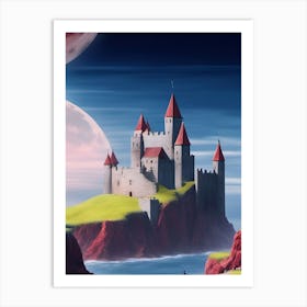 Castle In The Sky Art Print