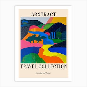 Abstract Travel Collection Poster Trinidad Tobago 4 Art Print