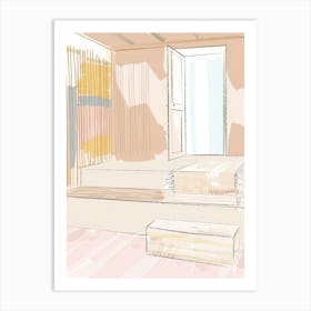 Interior Sketch Art Print