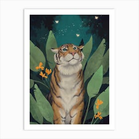 Tiger Grove Art Print
