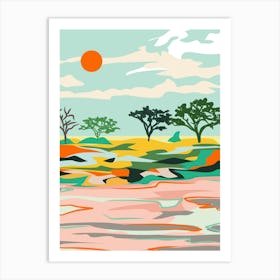 Echoes of the Sahara Art Print