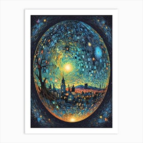 Starry Night 4 Art Print