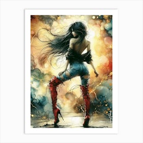 Dancing Queen 1 Art Print