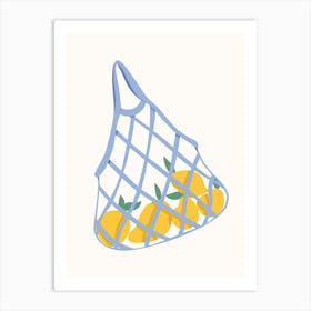 Bag of Lemons Kitchen Poster Art Print