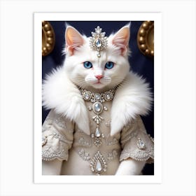 King Cat 10 Art Print