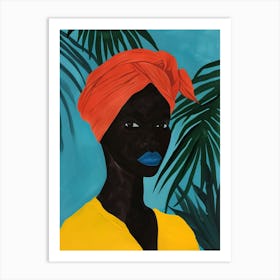 Black Woman Art Print