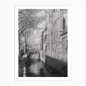 Delft - 19-03-23 Art Print