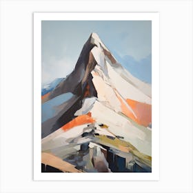 Carnedd Llewelyn Wales 1 Mountain Painting Art Print