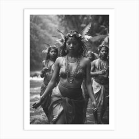 Tribal Woman 1 Art Print