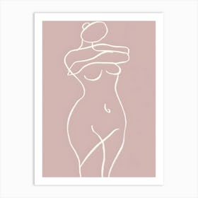 Woman'S Body Art Print