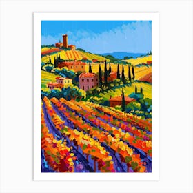 Tuscan Countryside 4 Art Print