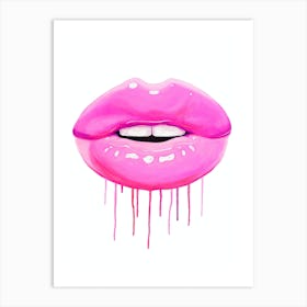 Sexy lips 2 Art Print