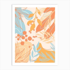 Autumn Leaves 4 Art Print