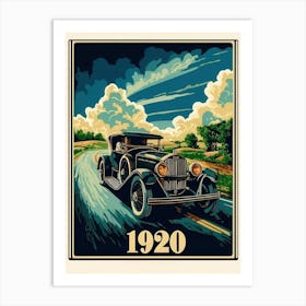 Aihrgdesign A Retro Industrial Poster Promoting Modern Automo 06ab41d5 8f8f 4f01 B033 604c446ffc68 0 Art Print