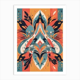 Abstract Mandala Art Print