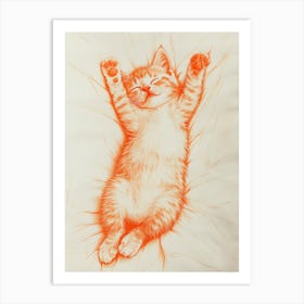 Kitty Cat 2 Art Print