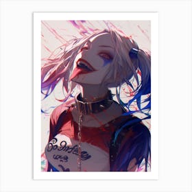 Harley Quinn 1 Art Print