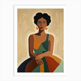 African American Woman Art Print